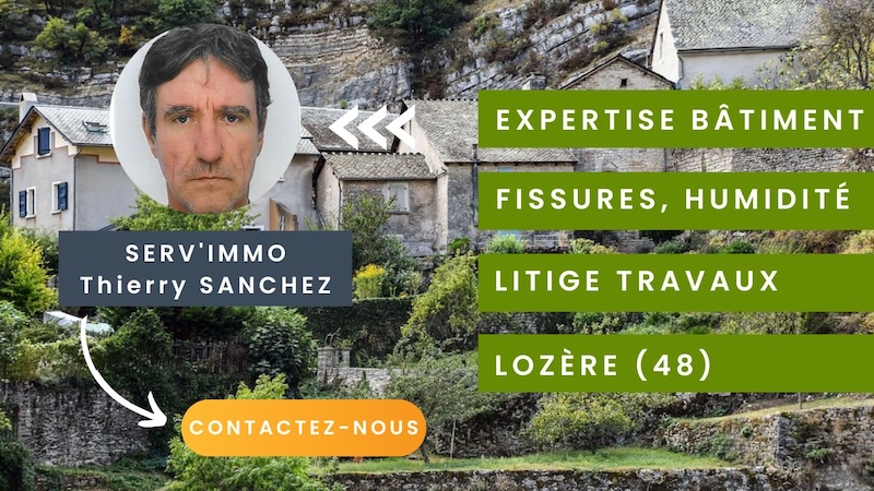 Thierry Sanchez - Expert bâtiment Lozère
